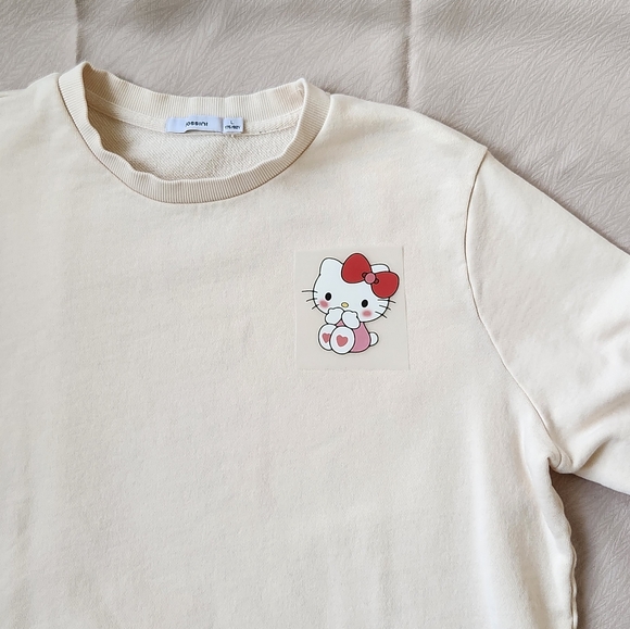 💥FREE $39💥 Iron on Heat transfer Hello Kitty Small size GWP For $39 Or More - Picture 5 of 6